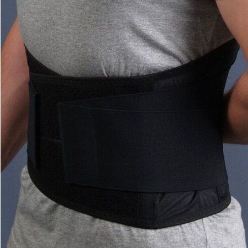 Pojas za fiksiranje donjeg dijela leđa za osteohondrozu